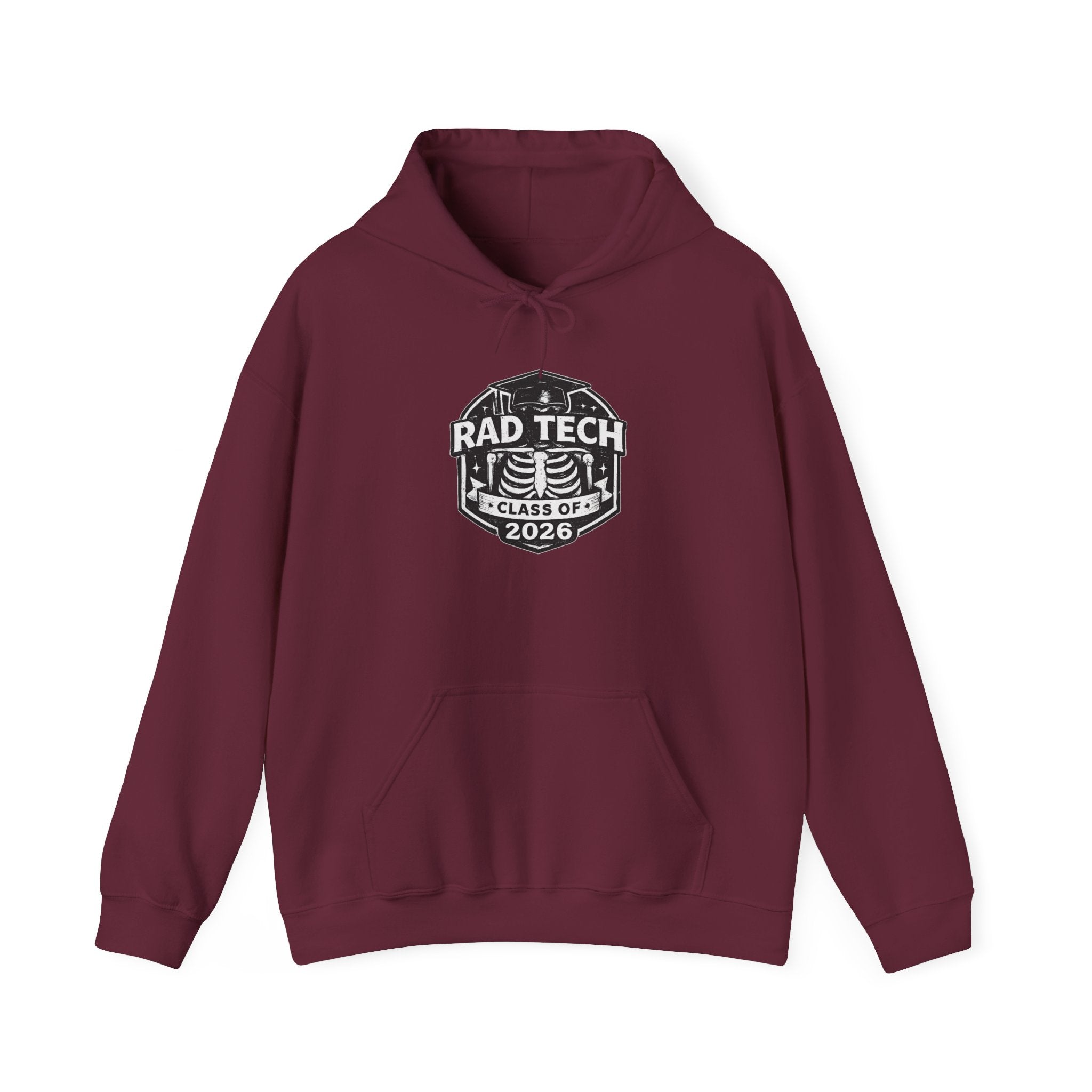 Rad Tech Class of 2026 Hoodie - Radiologic Technician Graduation Pullover