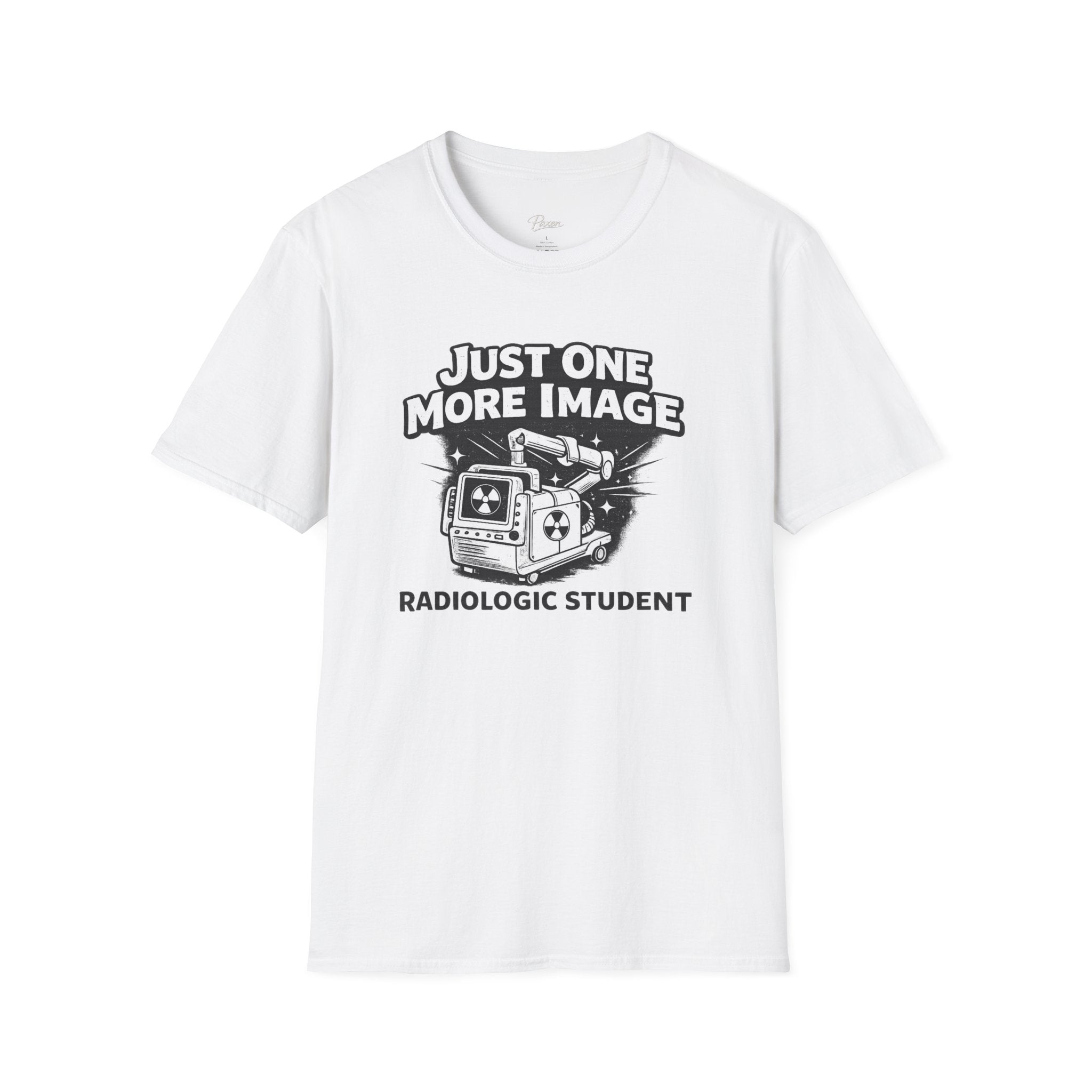 Radiologic Student T-Shirt — "Just One More Image" X-ray Tech Shirt