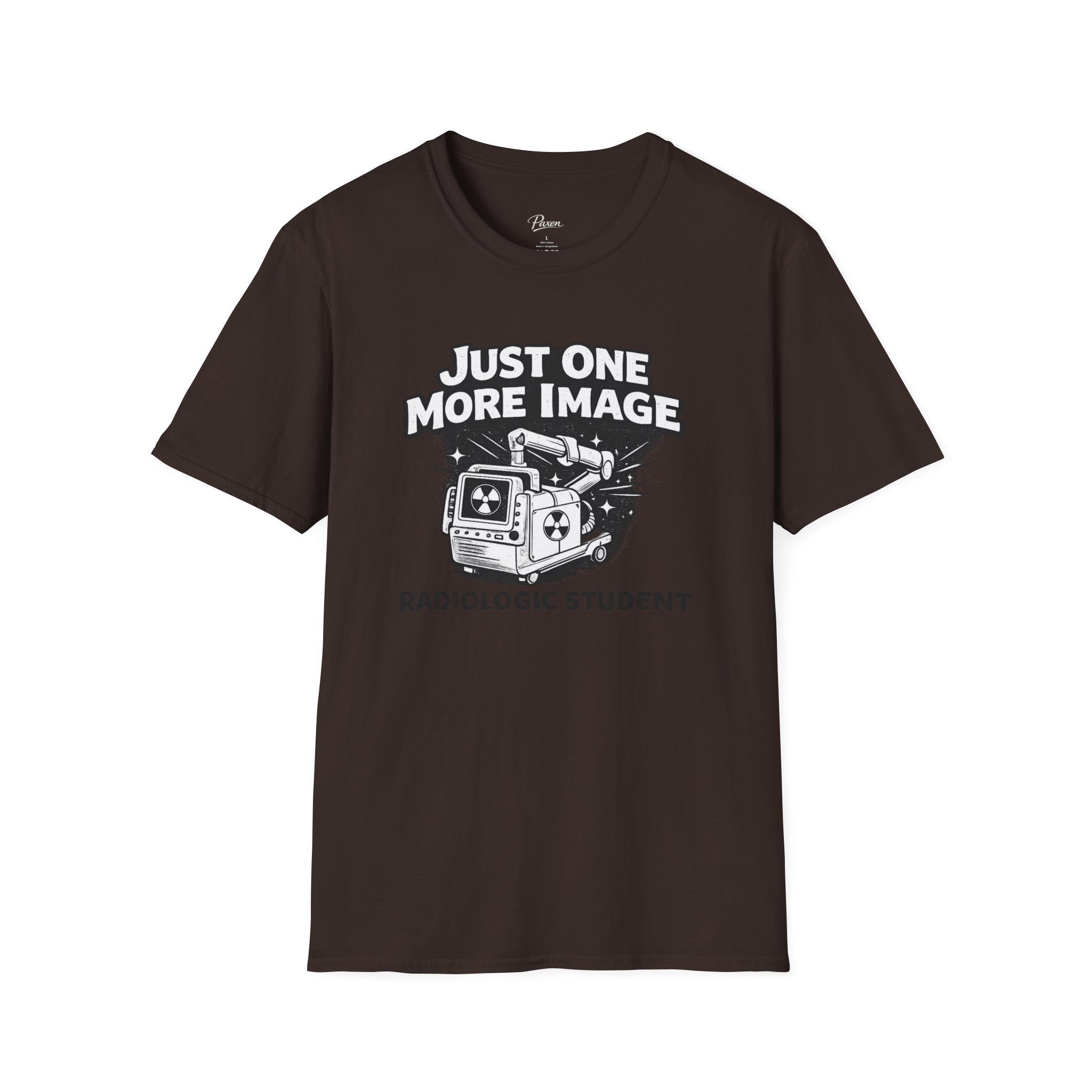 Radiologic Student T-Shirt — "Just One More Image" X-ray Tech Shirt