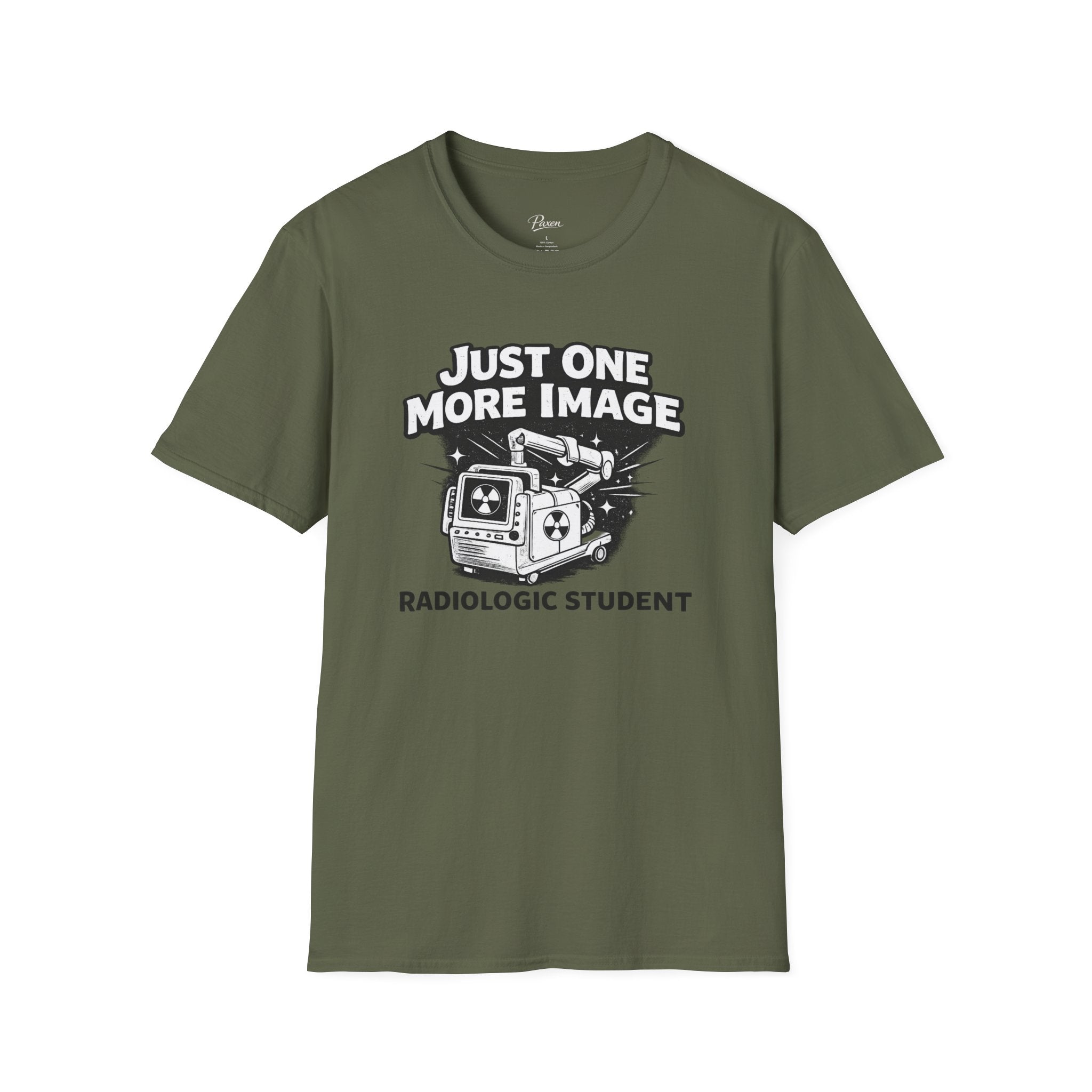 Radiologic Student T-Shirt — "Just One More Image" X-ray Tech Shirt