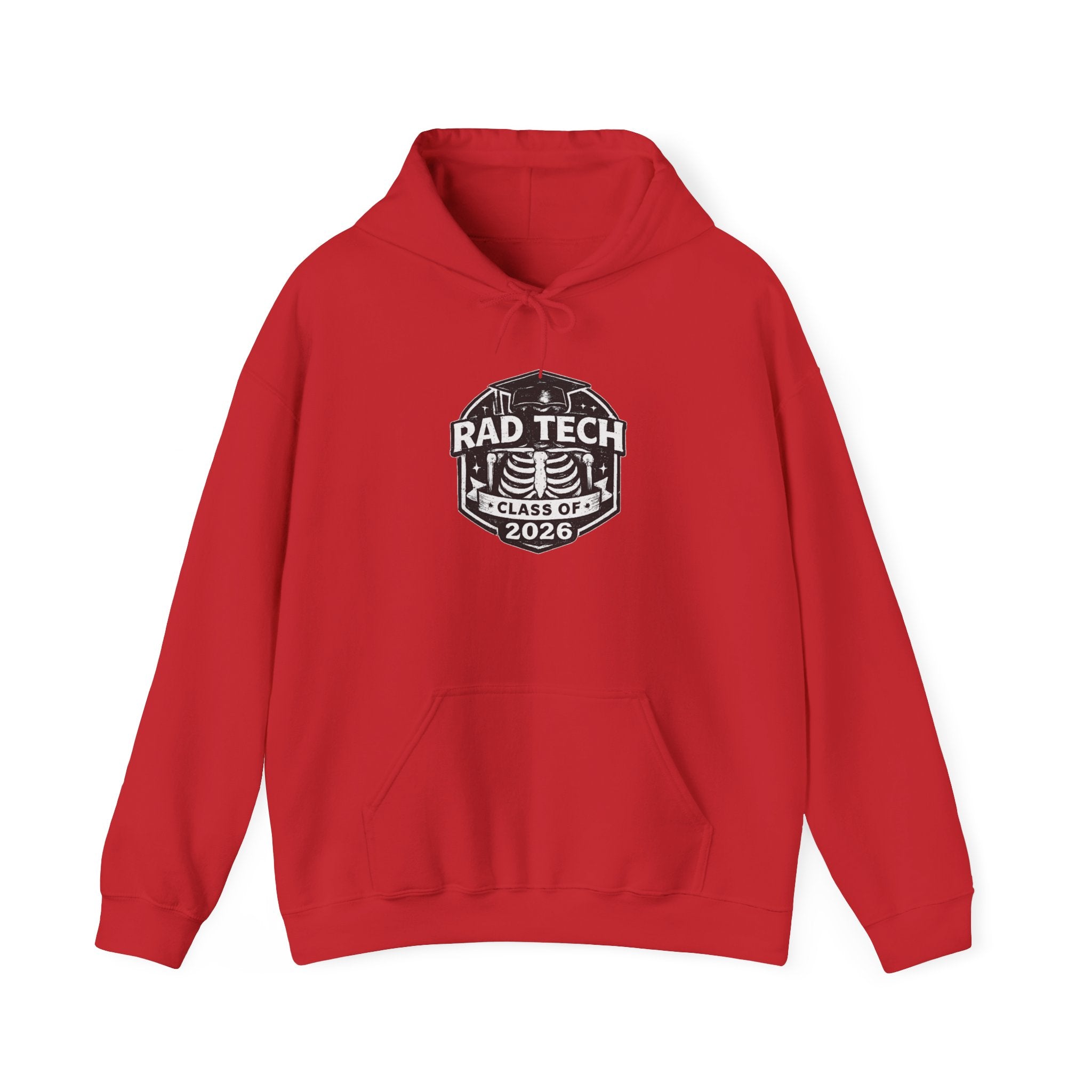 Rad Tech Class of 2026 Hoodie - Radiologic Technician Graduation Pullover