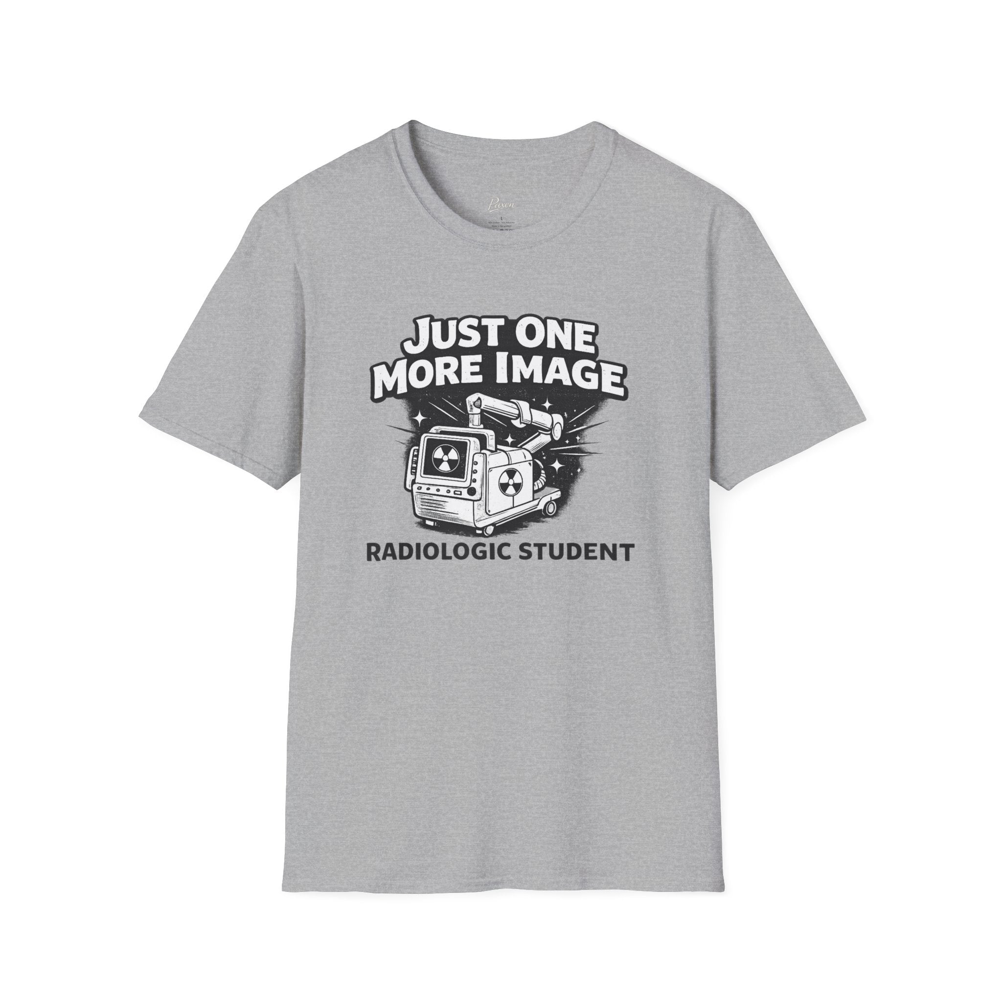 Radiologic Student T-Shirt — "Just One More Image" X-ray Tech Shirt